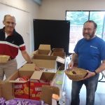 In person: Men’s Club Gift Basket Assembly & Delivery